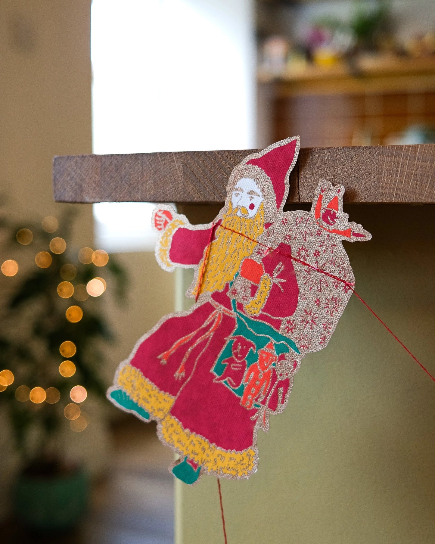 Saint Nicholas Sewn Garland