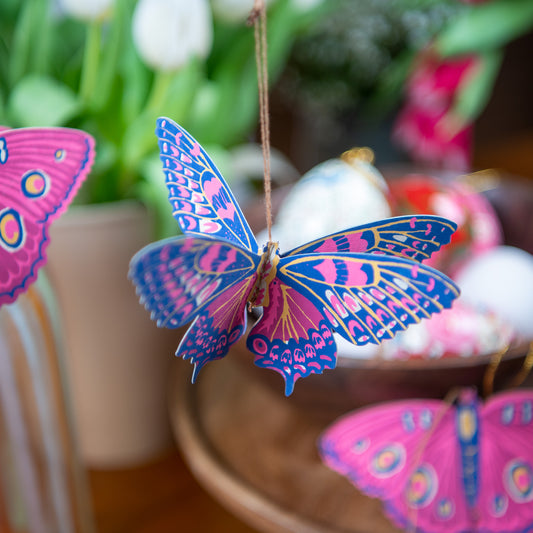 Butterflies Paper Ornaments