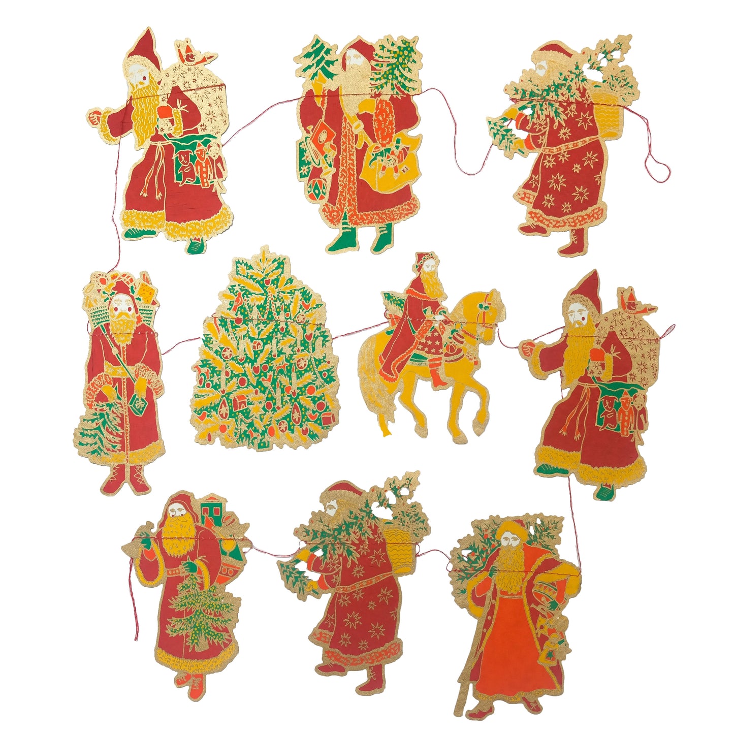 Saint Nicholas Sewn Garland