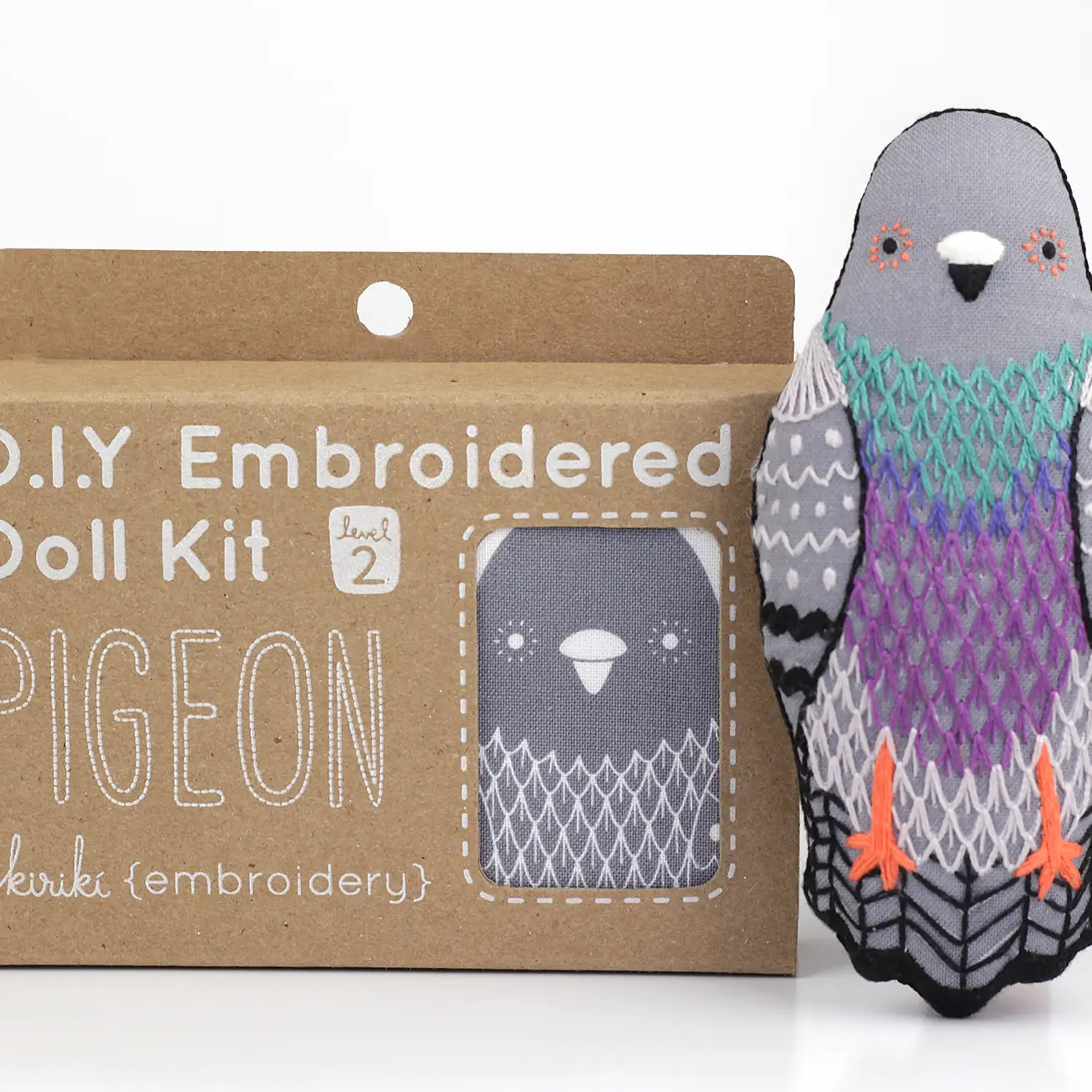 Pigeon - Embroidery Kit