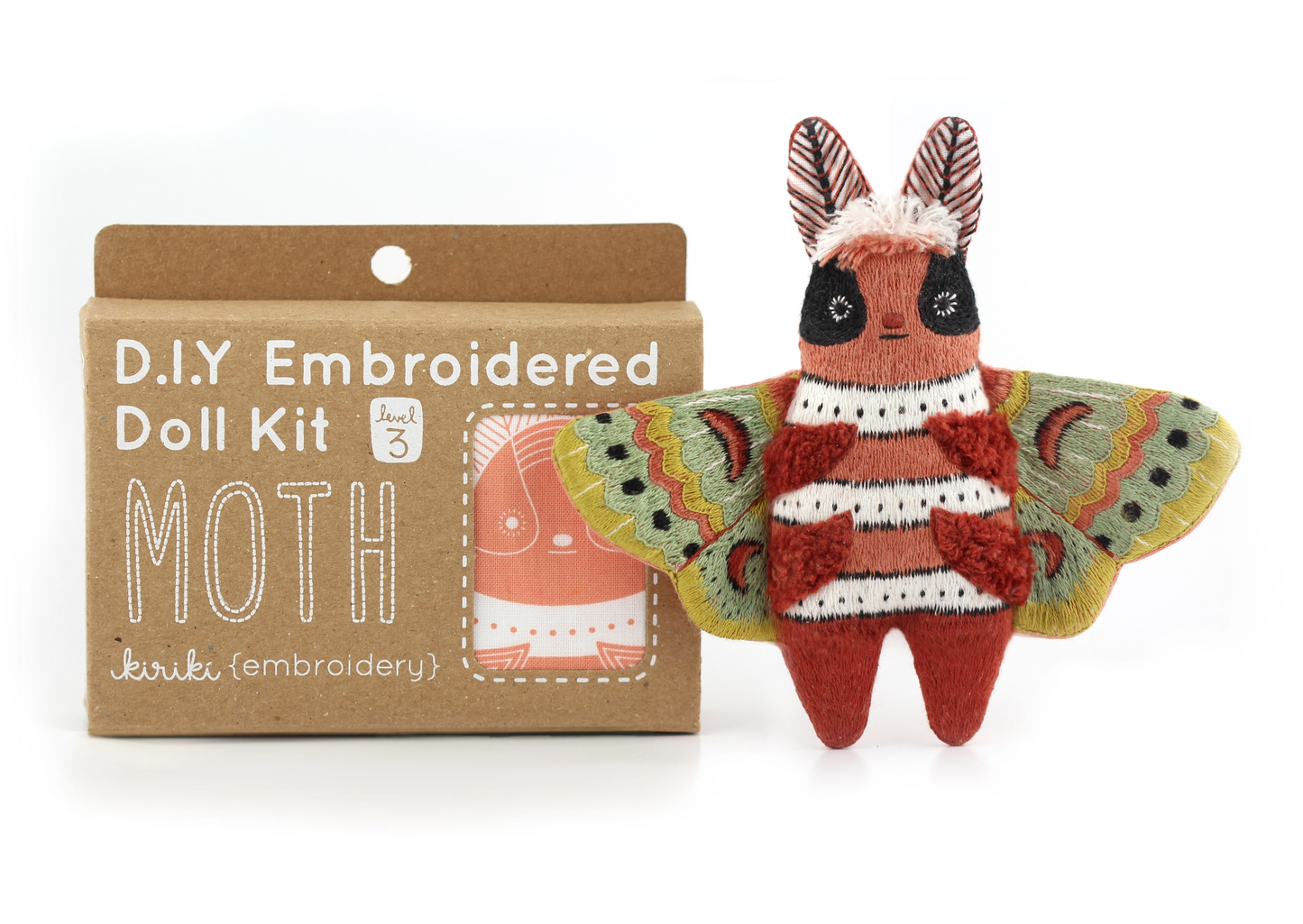 Moth - Embroidery Kit